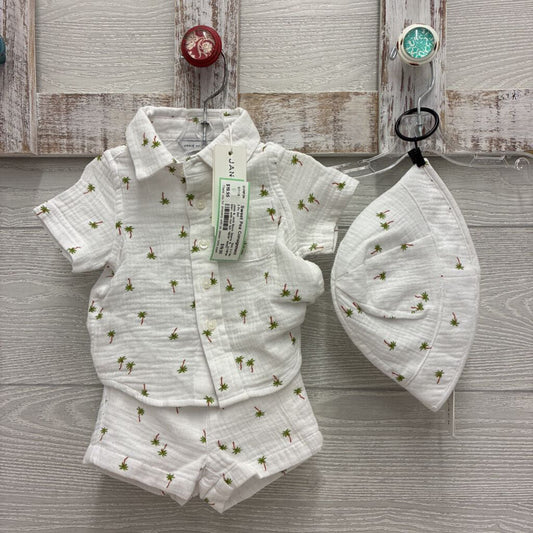 Boys Shorts & Shirt with Hat Set *NEW*