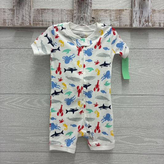 Boys Shortie Gymmies Pajamas