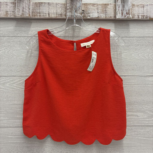 Womens Scalloped Hem Top