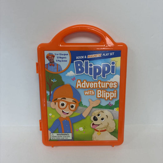 Book & Magnetic BLIPPI Playset