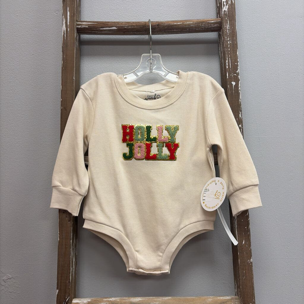 Girls Chenille Patch Romper *NEW*