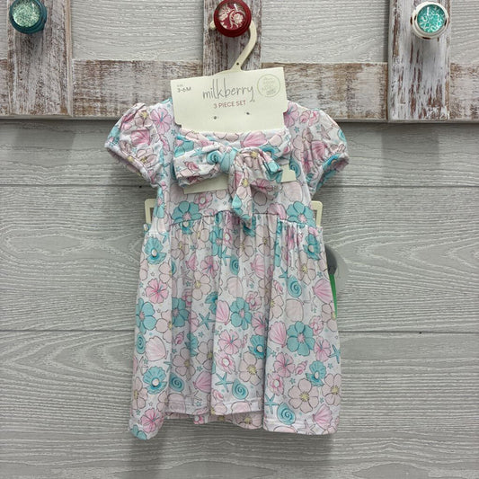 Girls Bamboo 3pc Dress Set *NEW*
