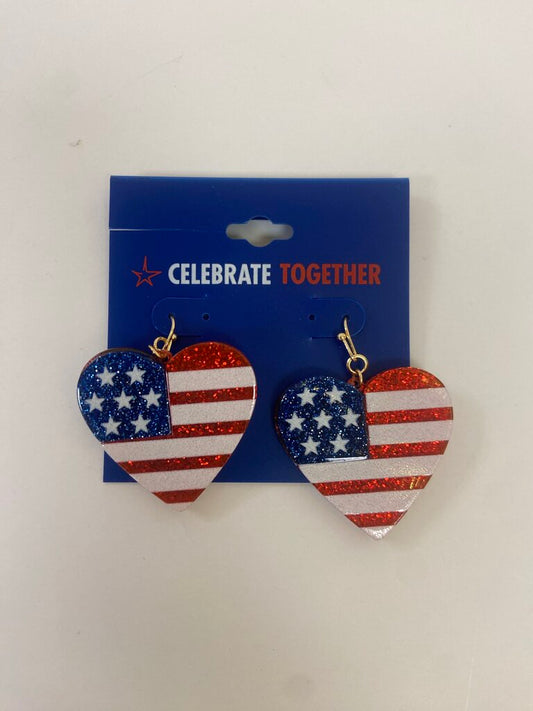 Heart Flag Earrings