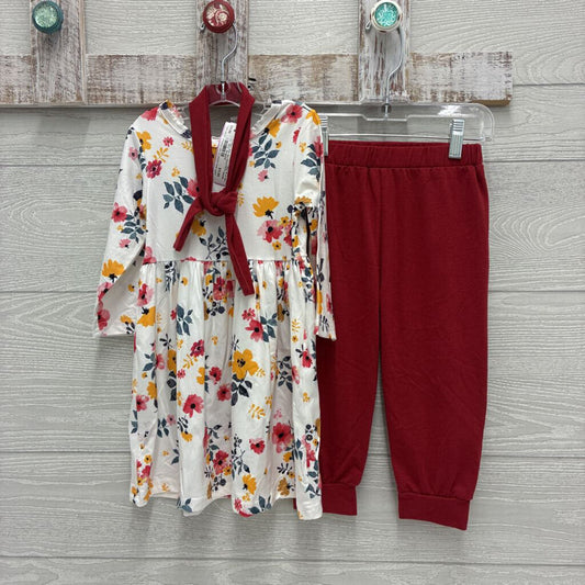 Girls 3pc Floral Pants Set *NEW*