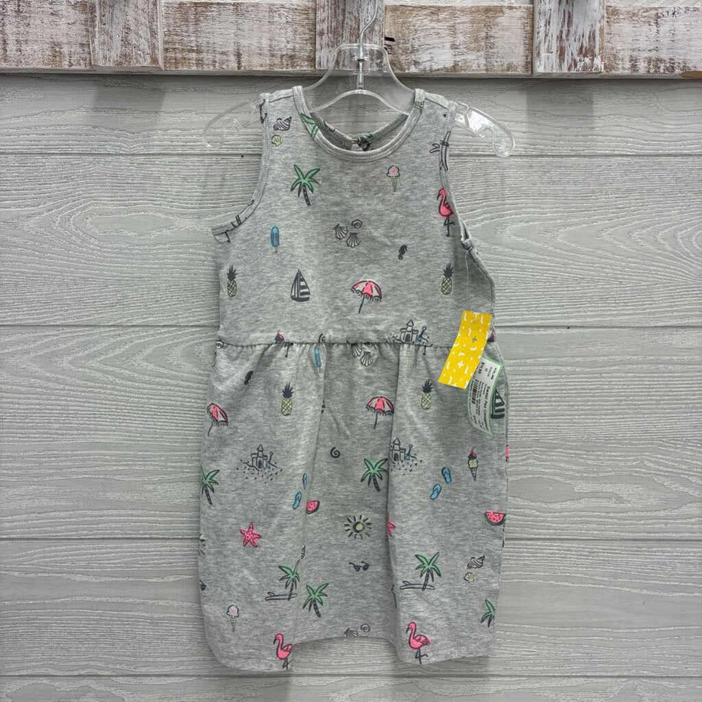 Girls Flamingo Beach Dress *NEW8