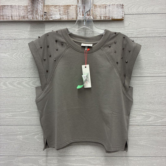 Womens Studded Sleeve Top *NEW*