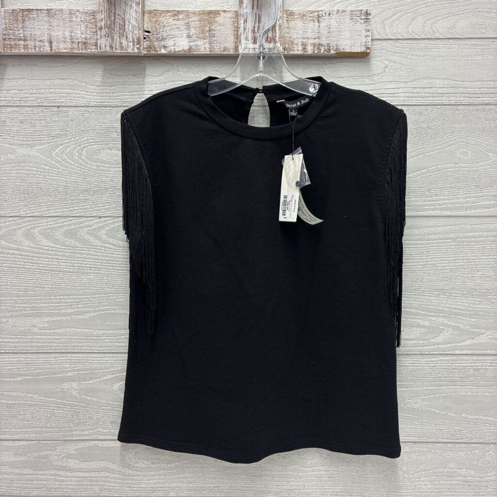 Womens Tassle Sleeve Shirt *NEW*