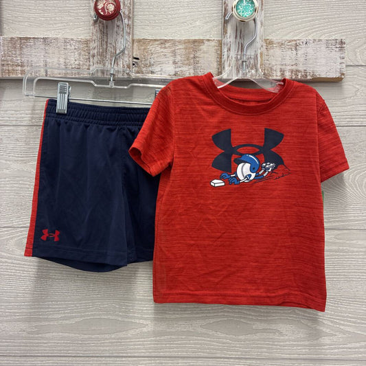 Boys Active Shirt & Shorts Set