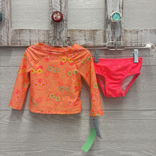 Girls Rash Guard 2pc Swimsuit *NEW*