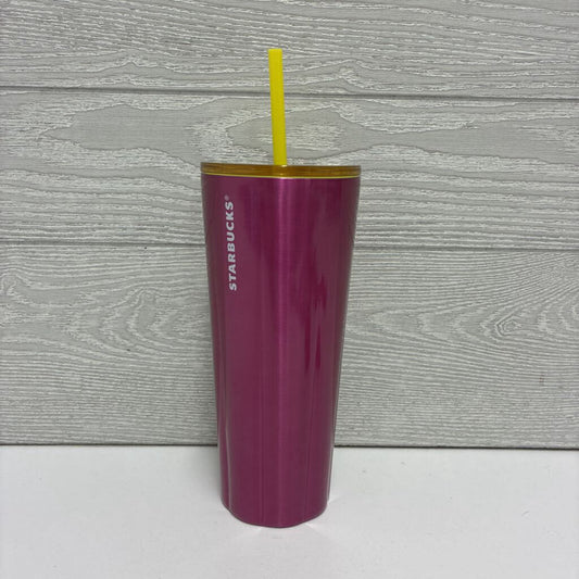 Stainless Steel Cup W/Lid & Straw *NEW*