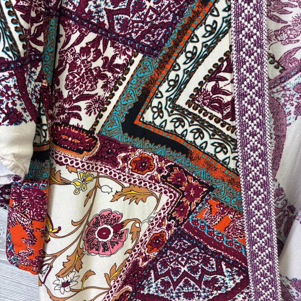 Womens Mid-Length Kimono
