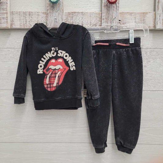 Boys Hoodie & Joggers Rock Band Set