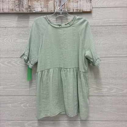 Girls Ruffle Sleeve Shirt