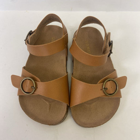 Girls Faux Leather Sandals