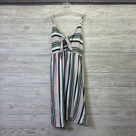 Womens Striped Sundress