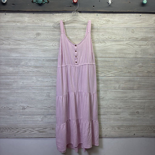 Womens Striped Sundress