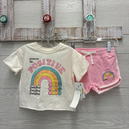 Girls POSITIVE Shorts & Shirt Set *NEW*
