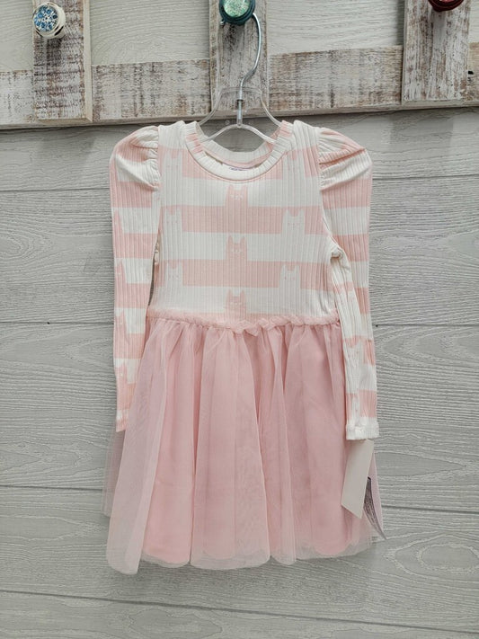 Girls Ribbed Tulle Dress *NEW*