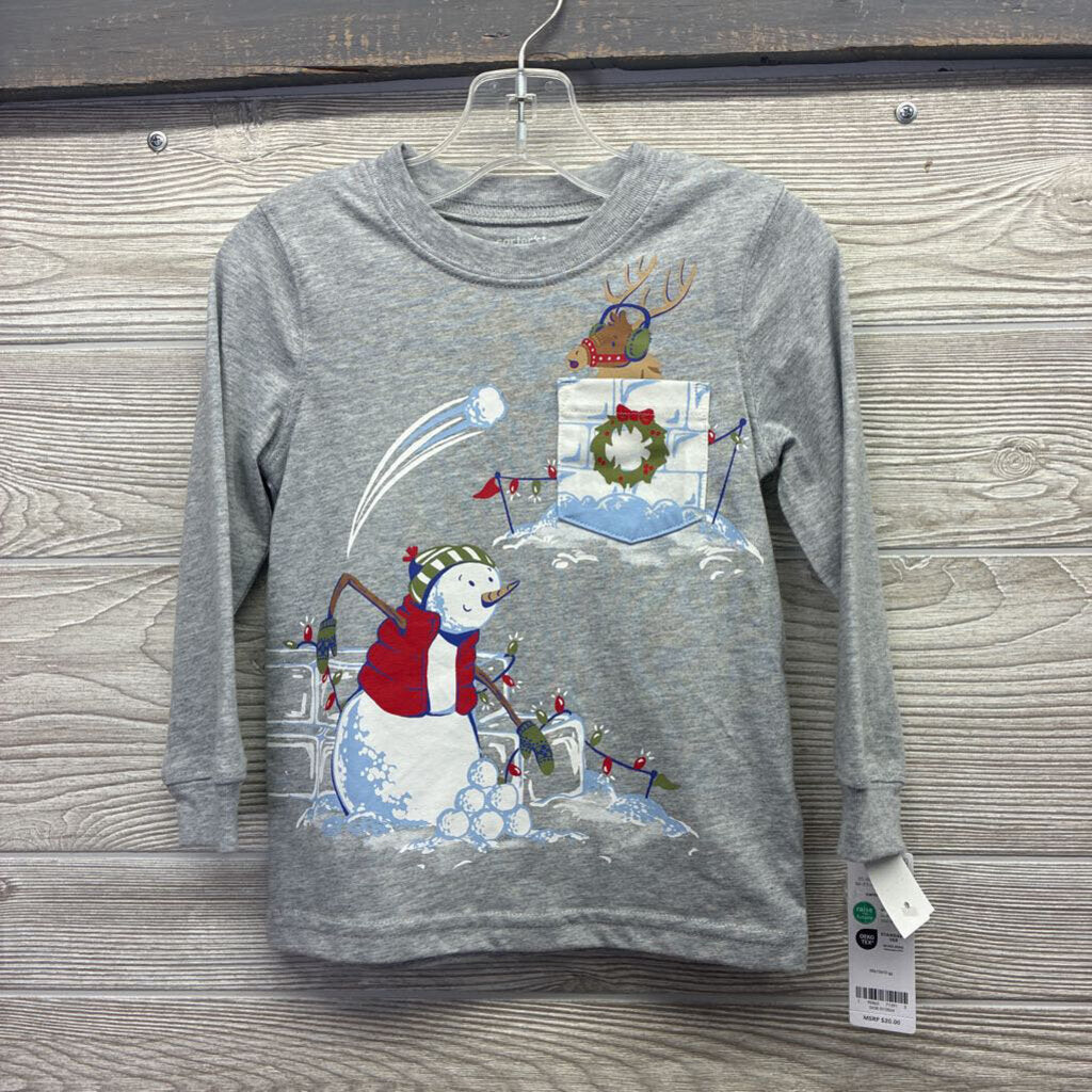 Boys L/S Graphic Shirt w/Pocket *NEW*