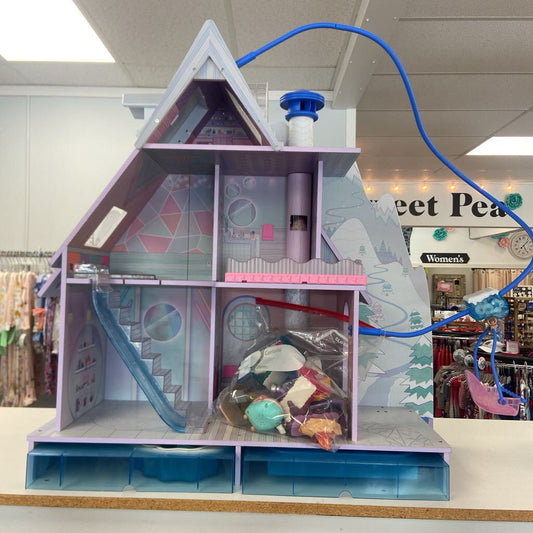 Winter Disco Chalet Playset House