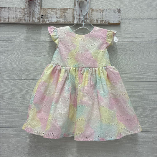Girls Tie Dye Eyelet Dress *NEW*