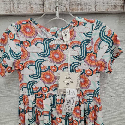 Girls Bamboo Rainbow Print Dress *NEW*