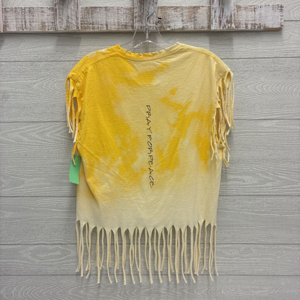 Womens Peace Sign Applique Shirt