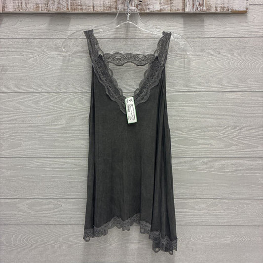 Womens Lacey Dyed Tank