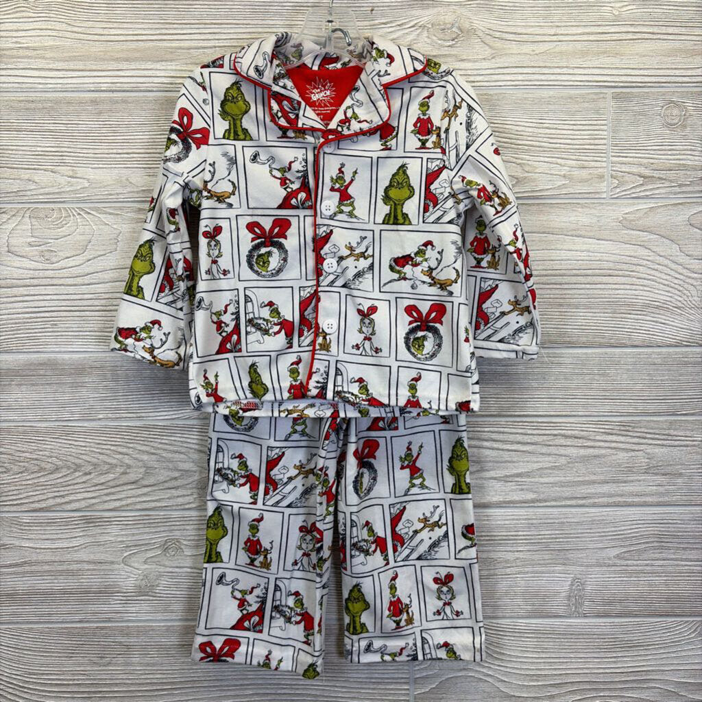 Childrens 2pc Fleece Grinch PJs *NEW*