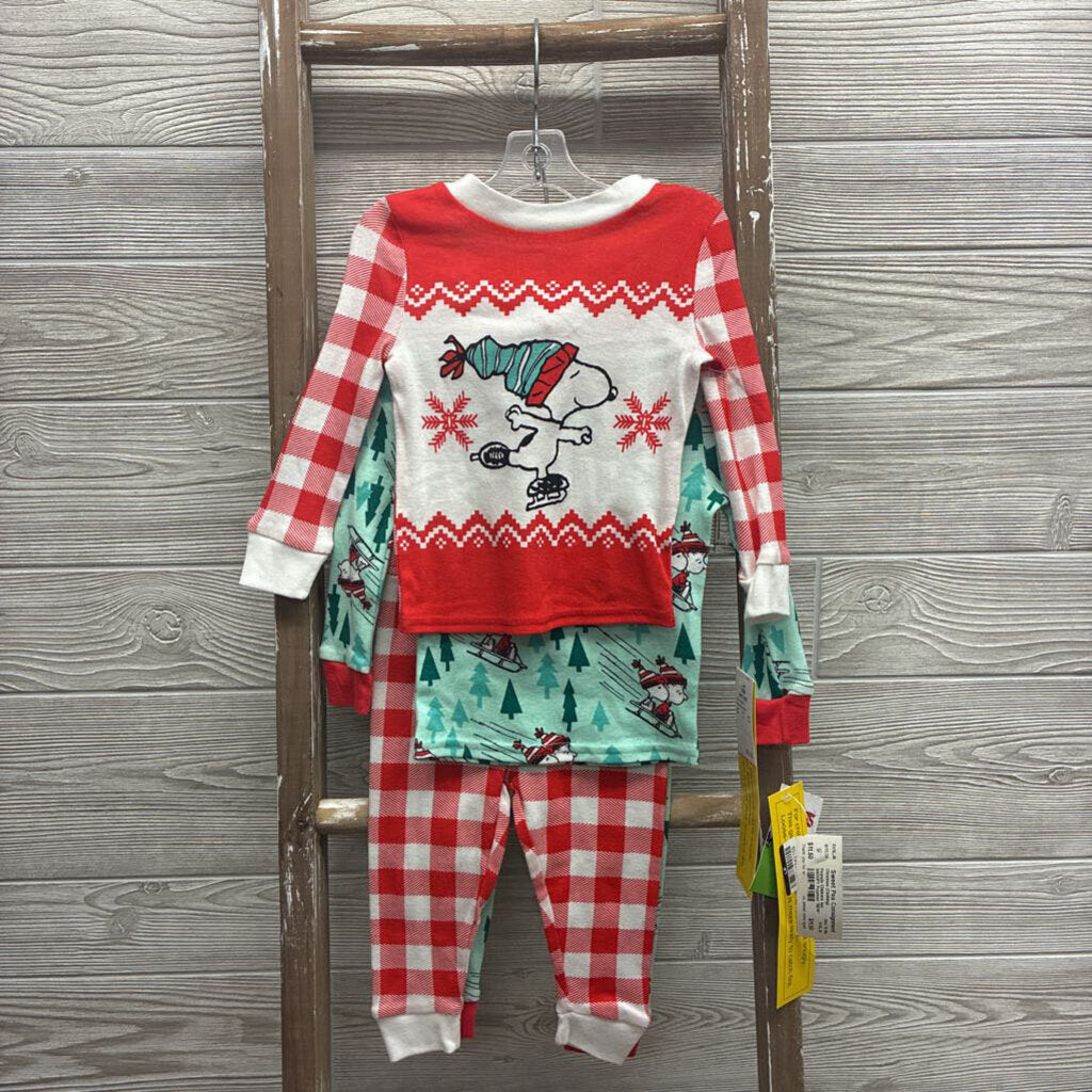 Childrens 4pc SNOOPY Pajamas *NEW*