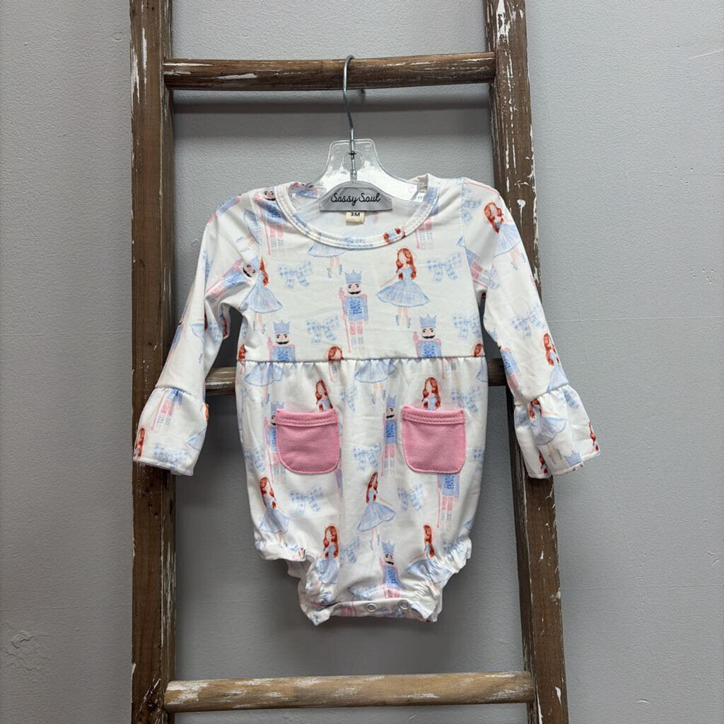 Girls Nutcracker Romper