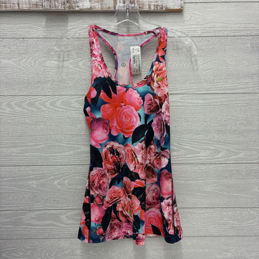 Womens Floral Active Tank