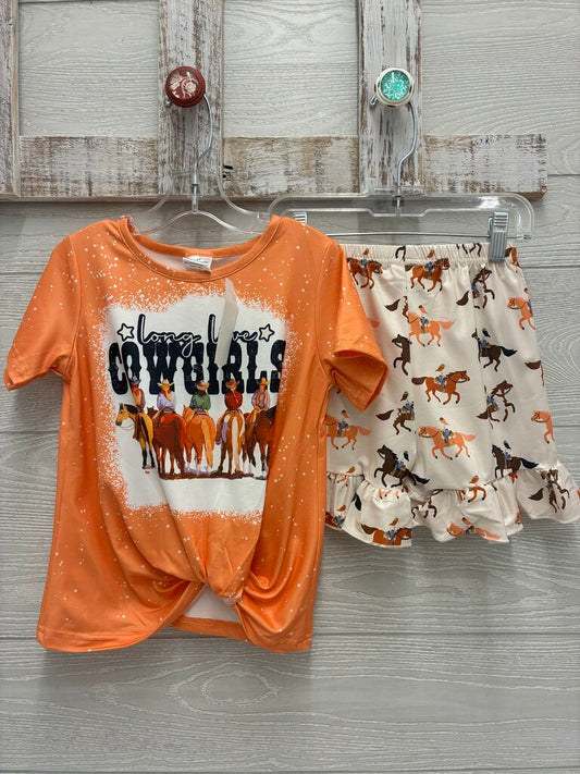 Girls Western Shirt & Shorts Set *NEW*