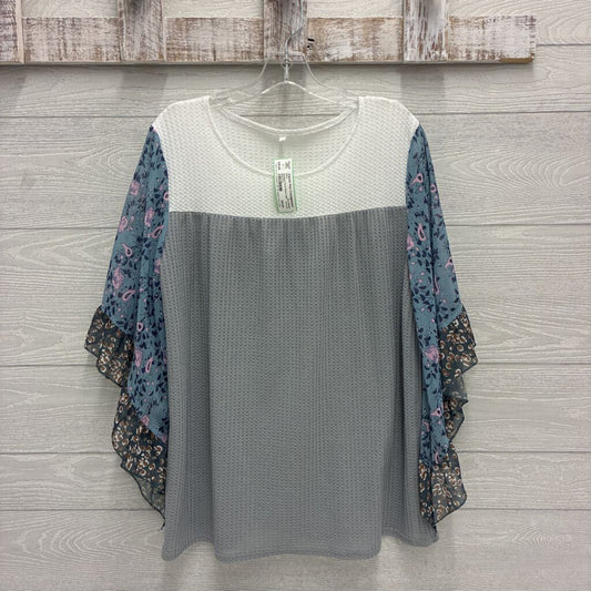 Womens Floral Sleeve Shirt