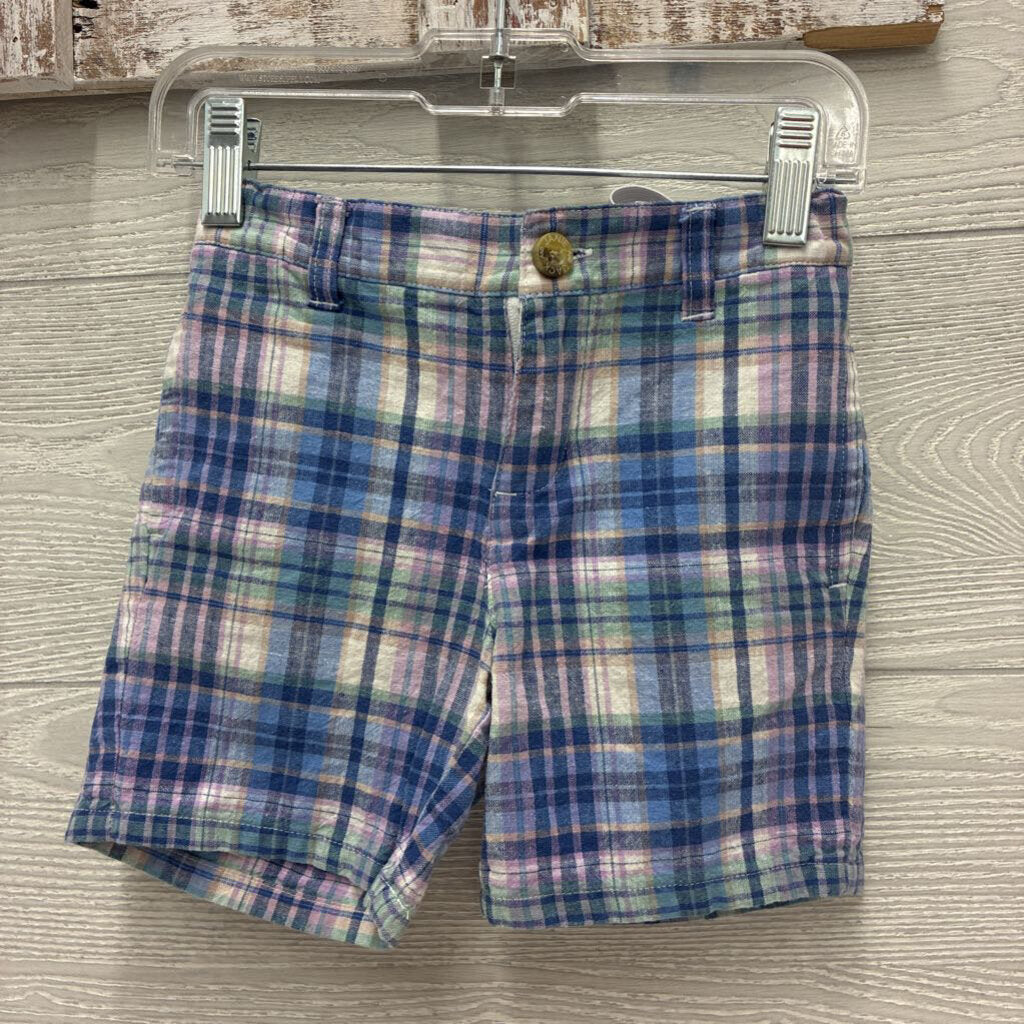 Boys Plaid Shorts