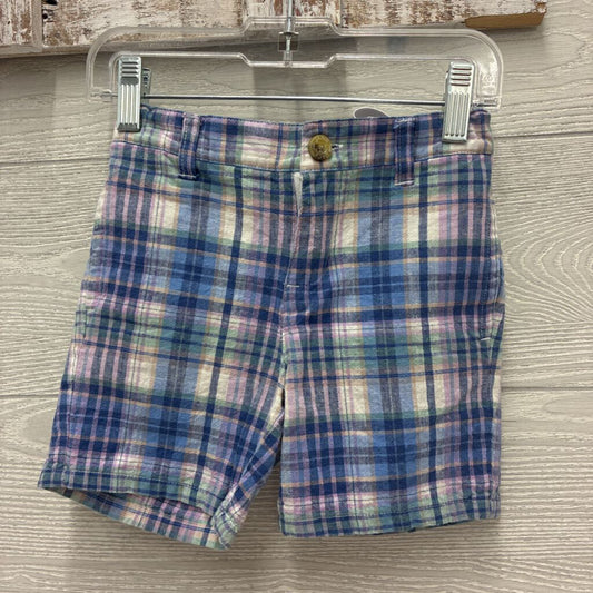 Boys Plaid Shorts