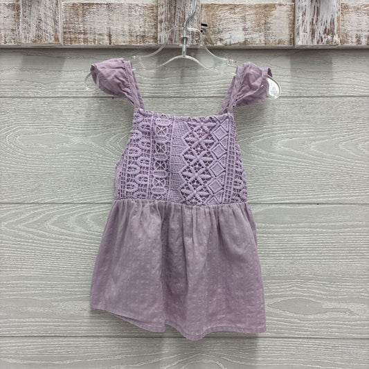 Girls Sleeveless Lined Shirt