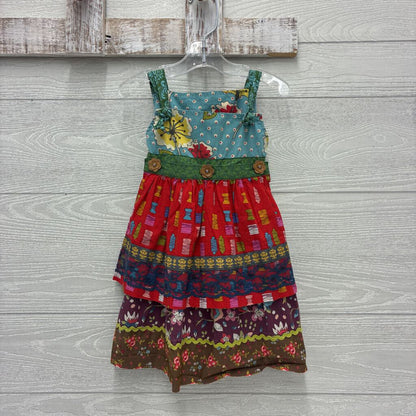 Girls Sewing Apron Dress