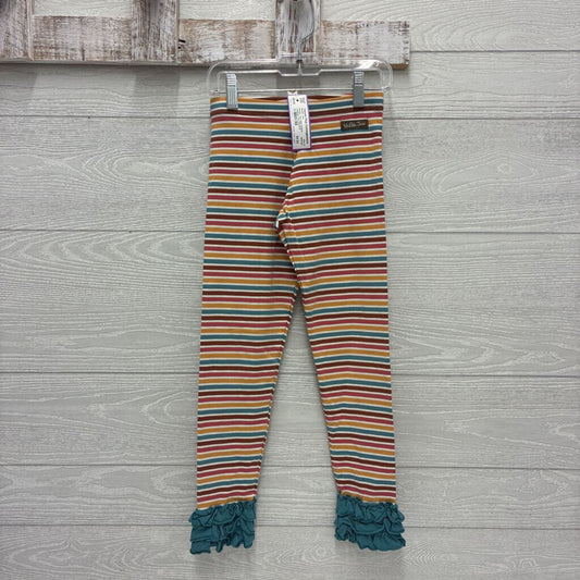 Girls Striped Leggings