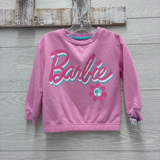 Girls Graphic Crew Sweatshirt
