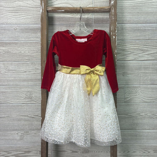 Girls Velvet & Tulle Dress