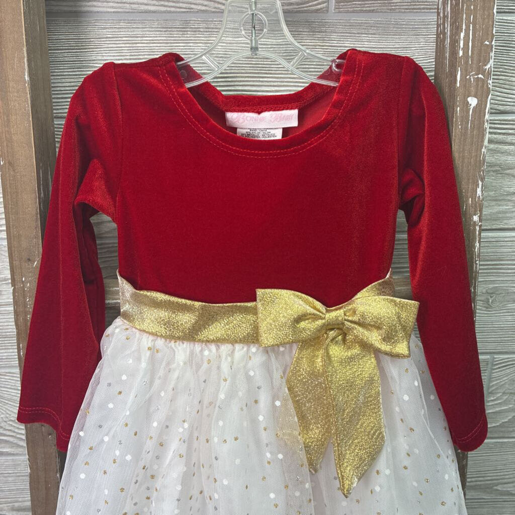 Girls Velvet & Tulle Dress