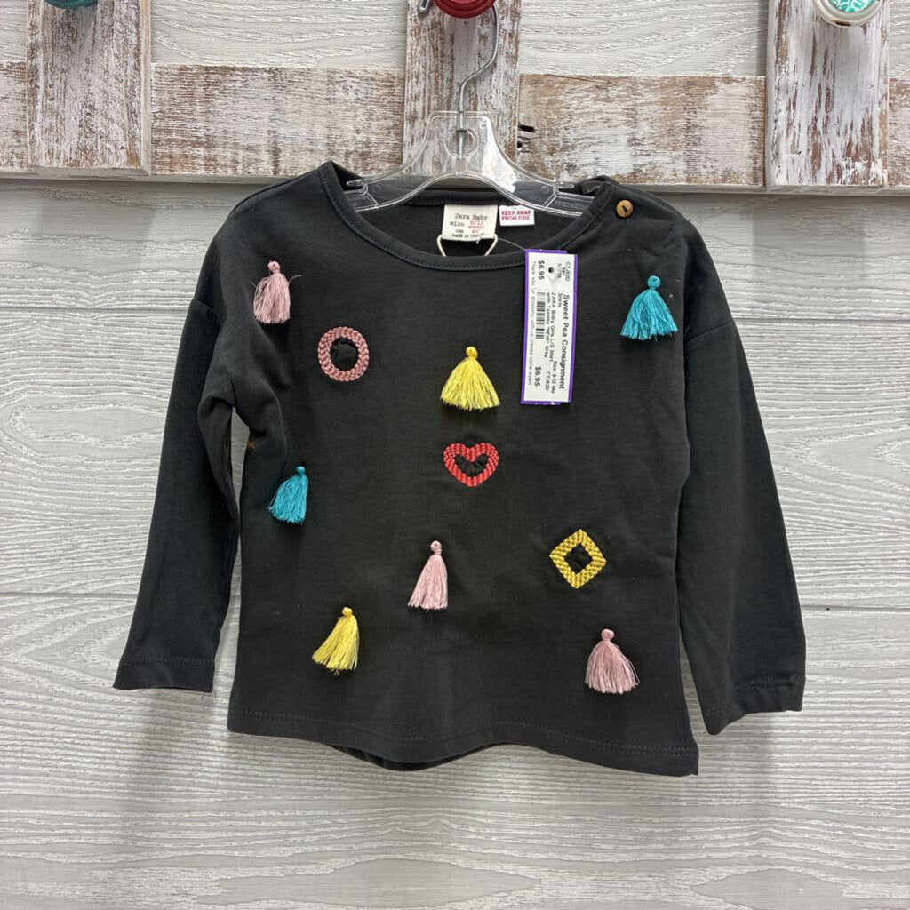 GIrls L/S Shirt with Tassles *NEW*