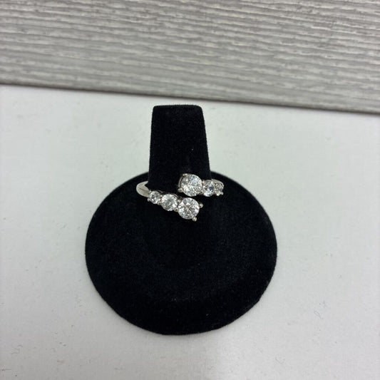 Round Crystals Wrap Ring