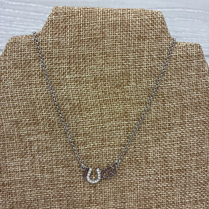 Crystal "Lucky" Pendant Necklace