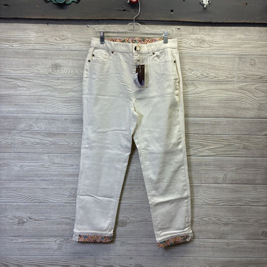 Womens Pattern Cuffed Jeans *NEW*