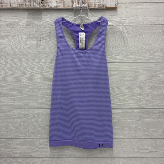 Womens Striped Active Tank
