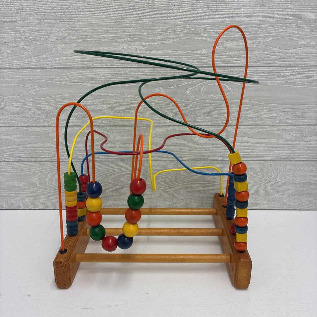 Wooden Bead Maze