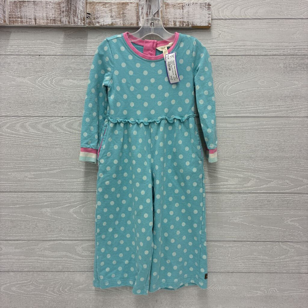 Girls Polka-Dot Jumpsuit