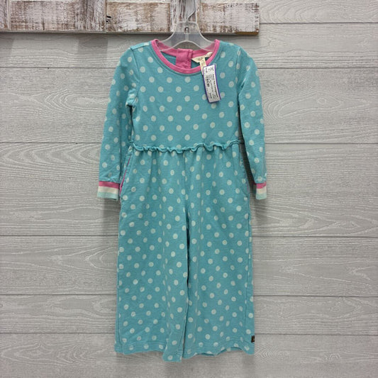 Girls Polka-Dot Jumpsuit